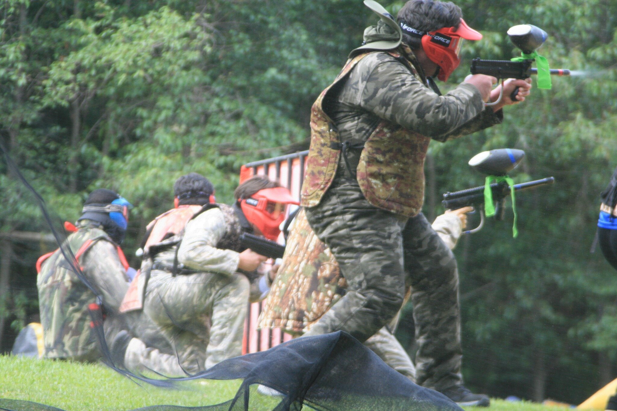 Gotcha: participantes durante la experiencia 1