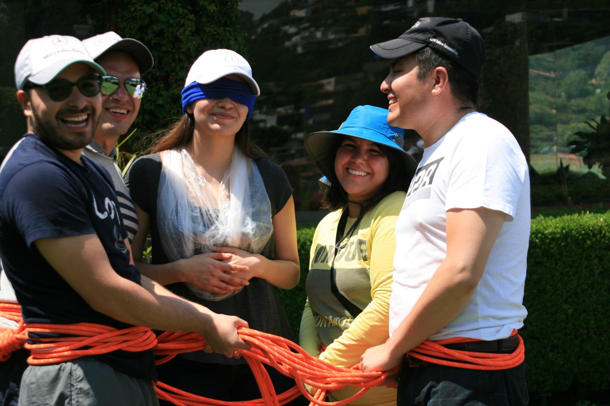 Ice Breaker: participantes durante la experiencia 2